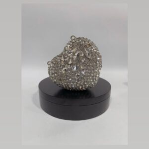 ABD0004 MINI HEART SILVER