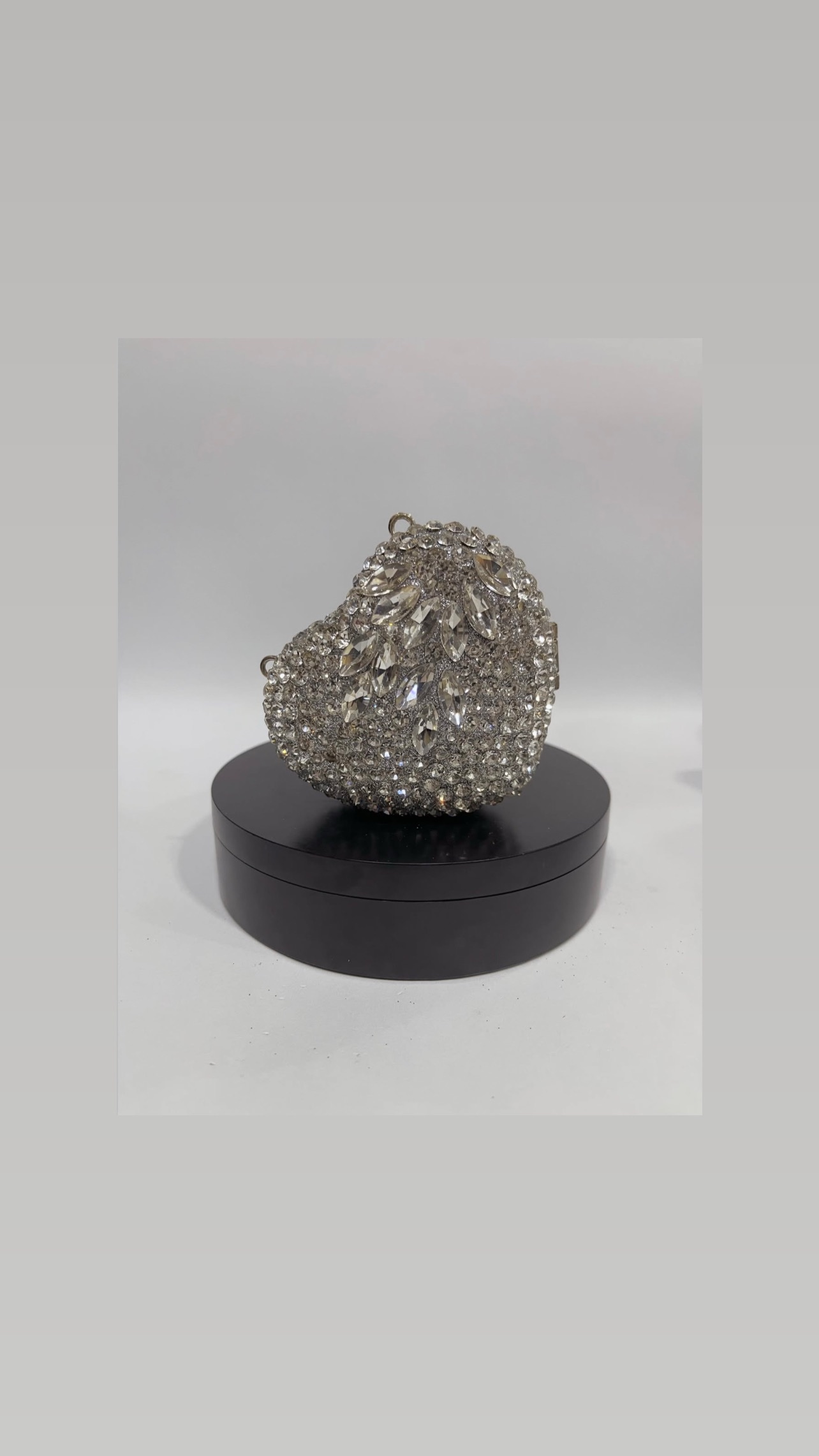 ABD0004 MINI HEART SILVER