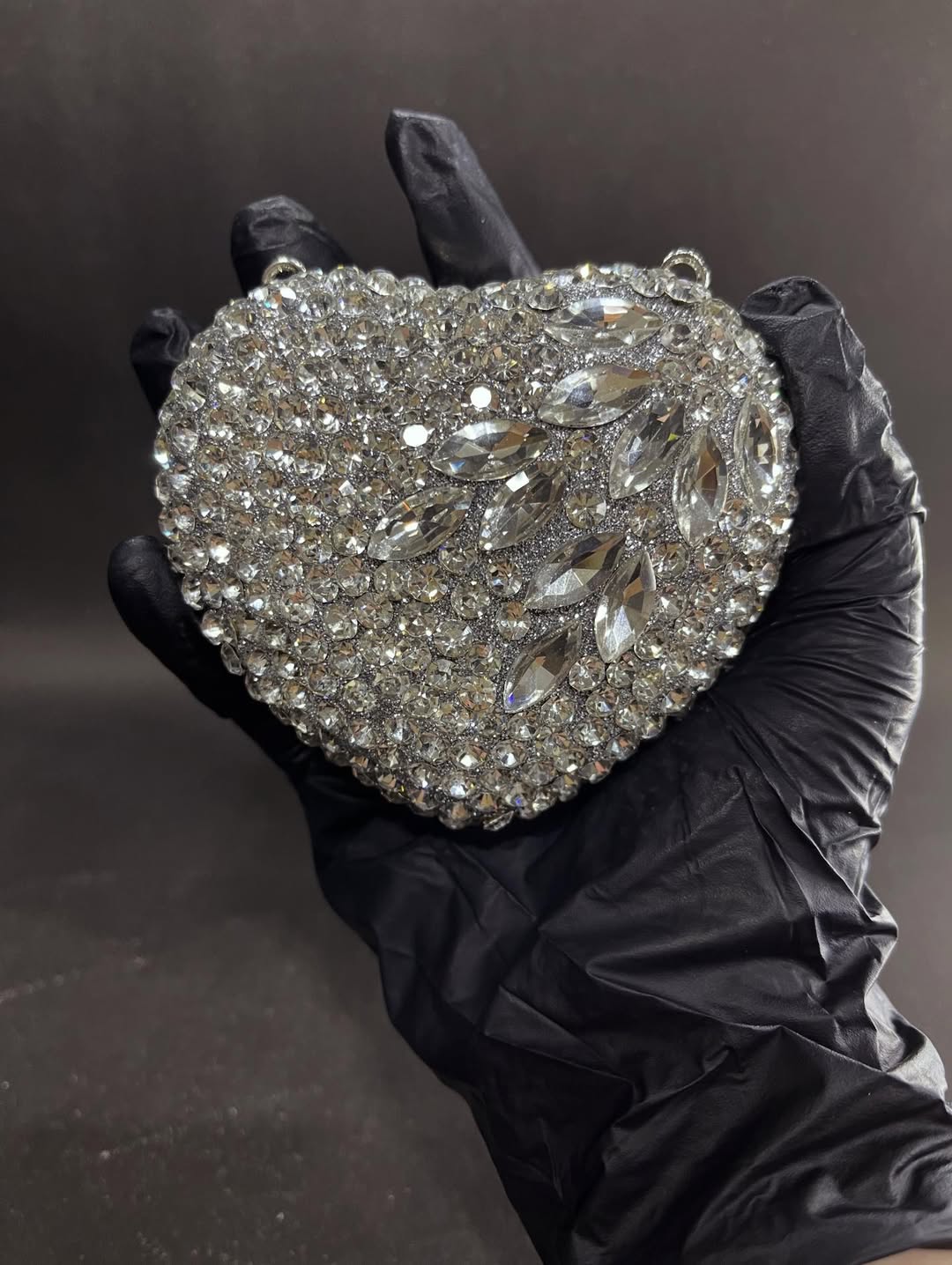 ABD0004 MINI HEART SILVER