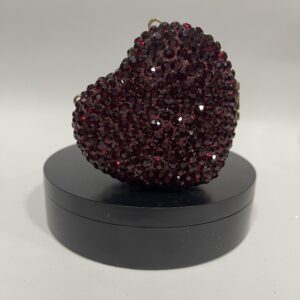 ABD0005 MINI HEART MAROON