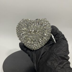 ABD0006 MINI HEART SILVER