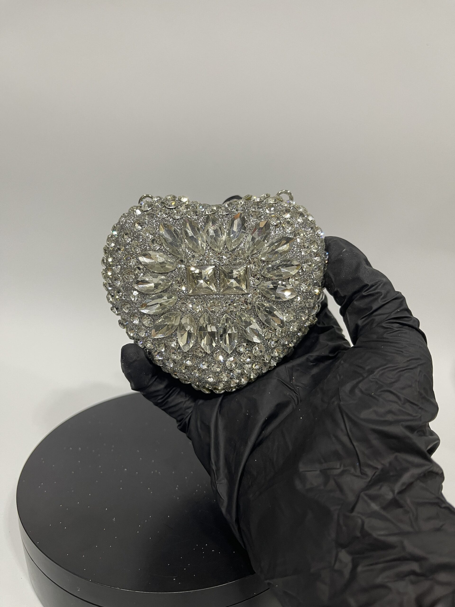 ABD0006 MINI HEART SILVER