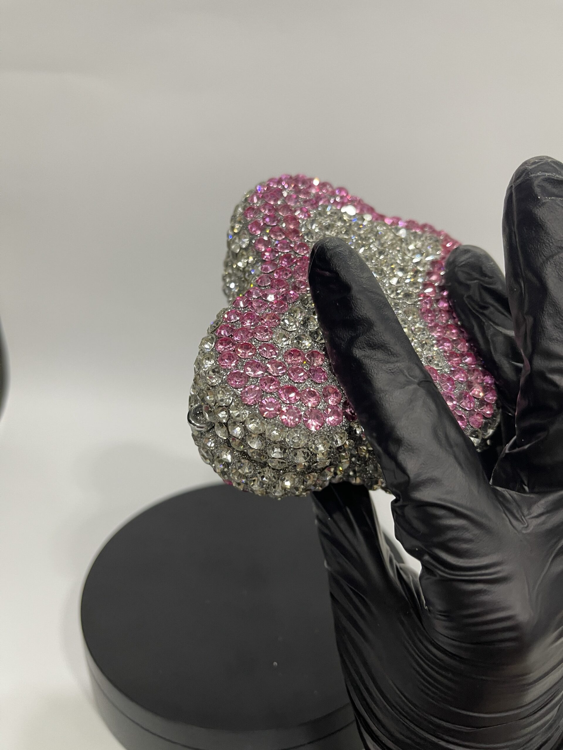 ABD0022 BUTTERFLY PINK & SILVER - Image 3